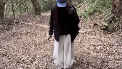 江西一女子徒步时误将一处区域当作“野生蹦床”蹦跳，“回来后才发现是蛇窝、很后怕”